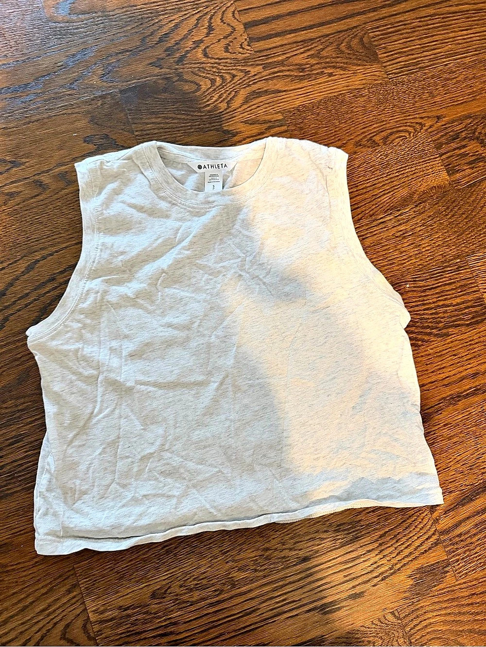 Athleta Ultimate Muscle Tank Gray Small